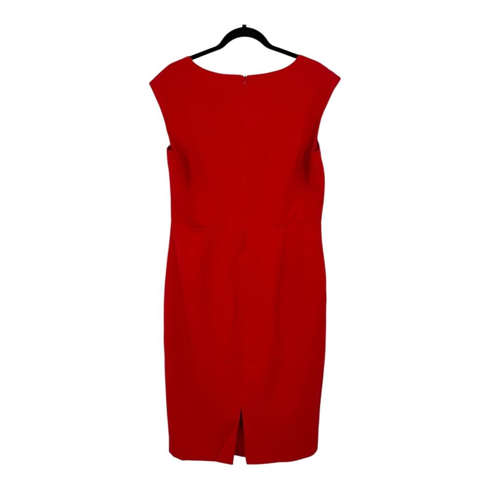 Alexia Admor Dress Harper Cap sleeves red size 14 - Picture 5 of 7